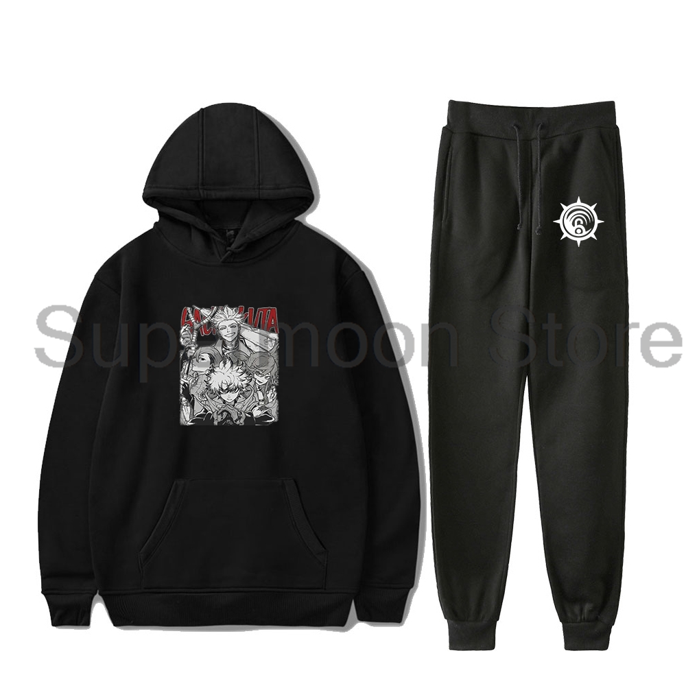 Anime Merch Hoodie - Gachiakuta Anime Merch Hoodie Celana Jogger