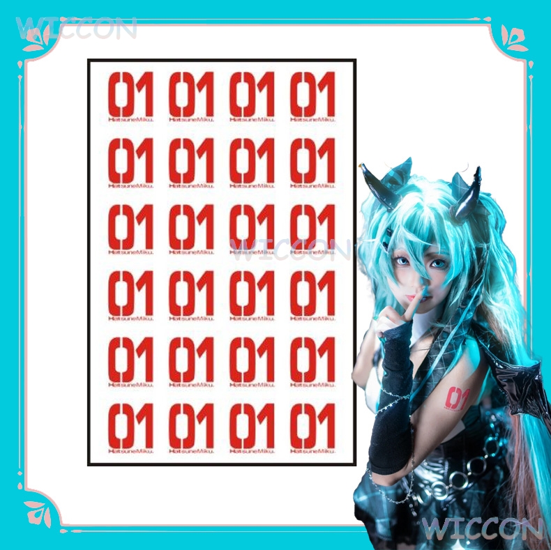 Anime Merchandise Women - Wona/Stiker Tato Lengan Tahan Air Sementara