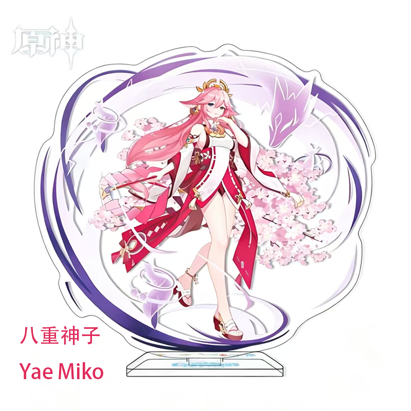 Anime Cosplay Merchandise - Genshin Impact Acrylic Stand Figure Hadiah