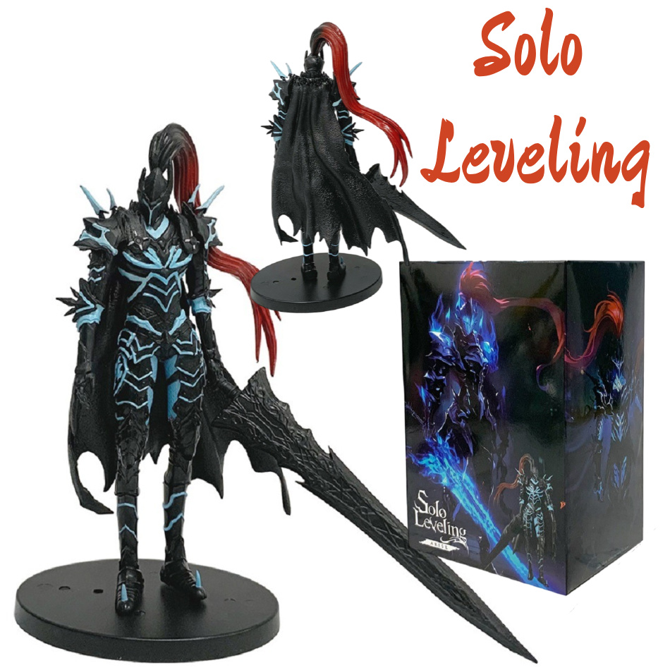 Anime Merchandise Solo Leveling - Figur Anime Solo Leveling 21Cm Ksatria