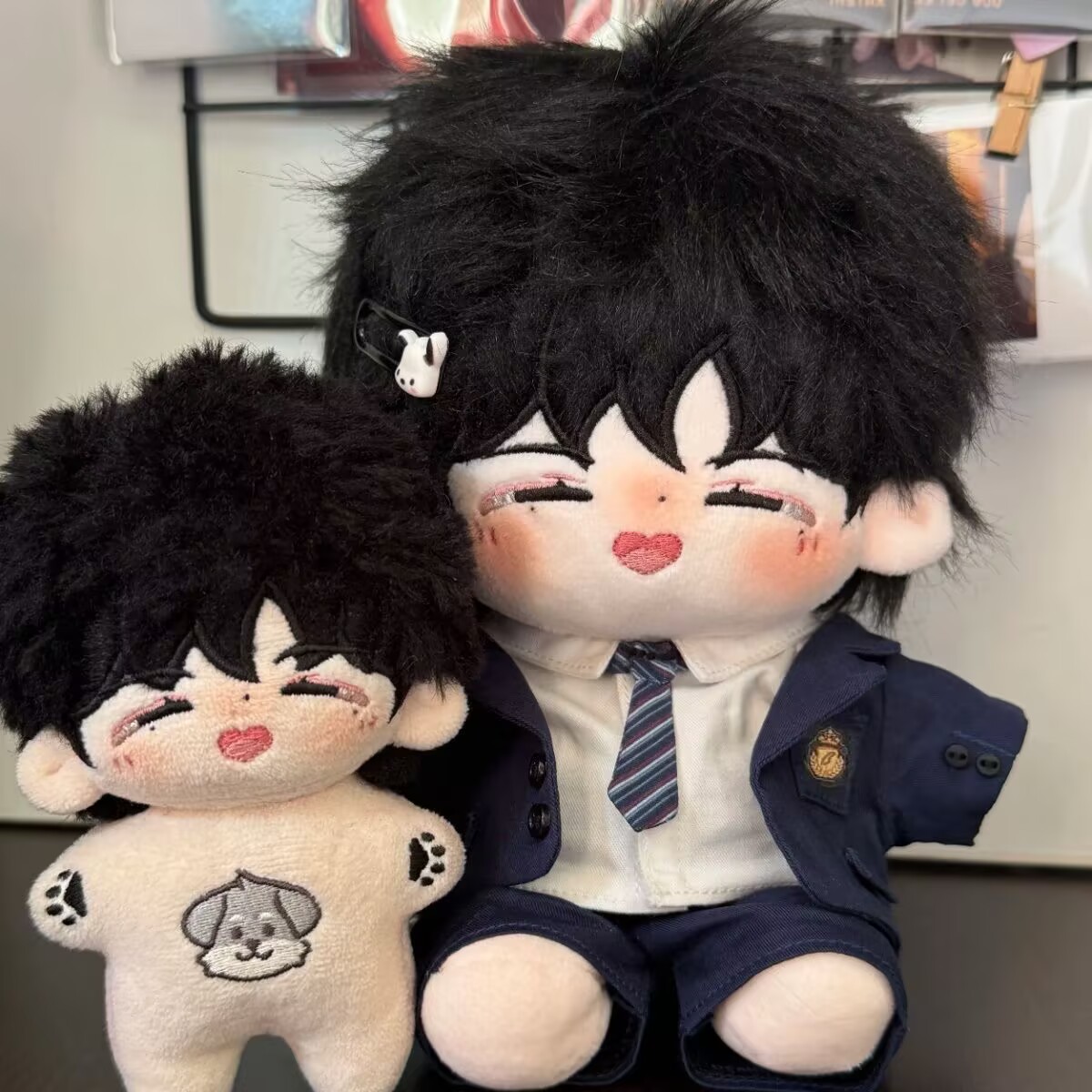 Anime Cosplay Merchandise - Boneka kapas karakter Liu Yuning 10cm