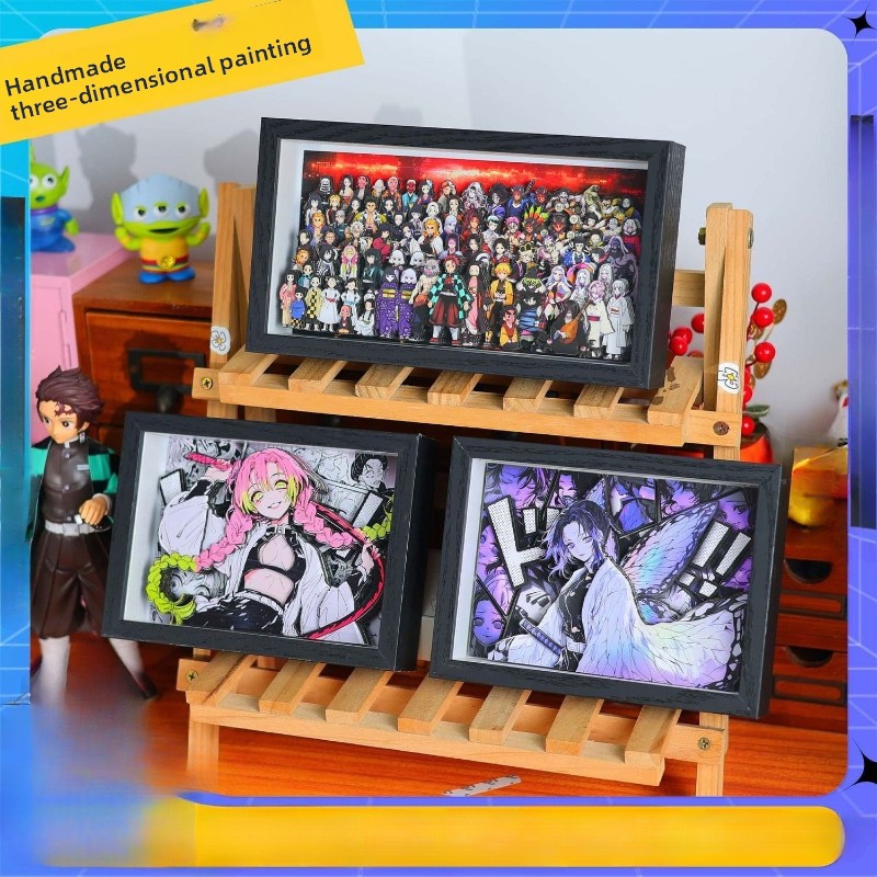 Anime Cosplay Merchandise - Merchandise anime Demon Slayer, kartun lucu,