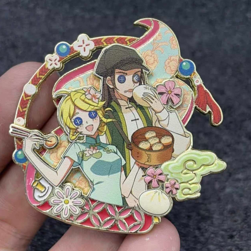 Anime Merchandise Women - Set Pin Enamel Logam Identity V