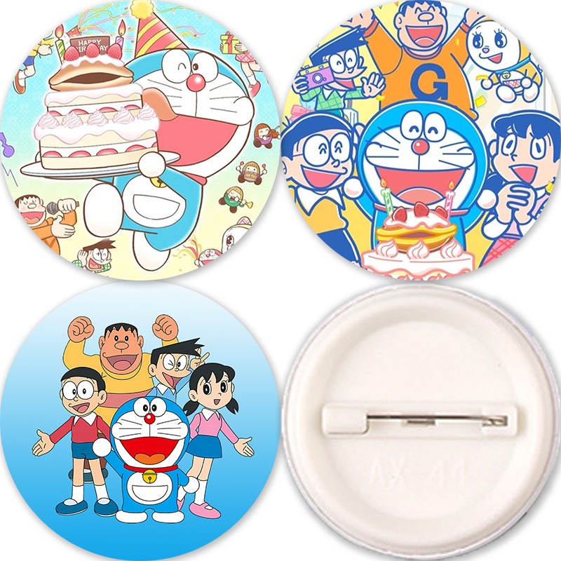 Anime Merchandise Women - Pin Anime Doraemon untuk Wanita dan