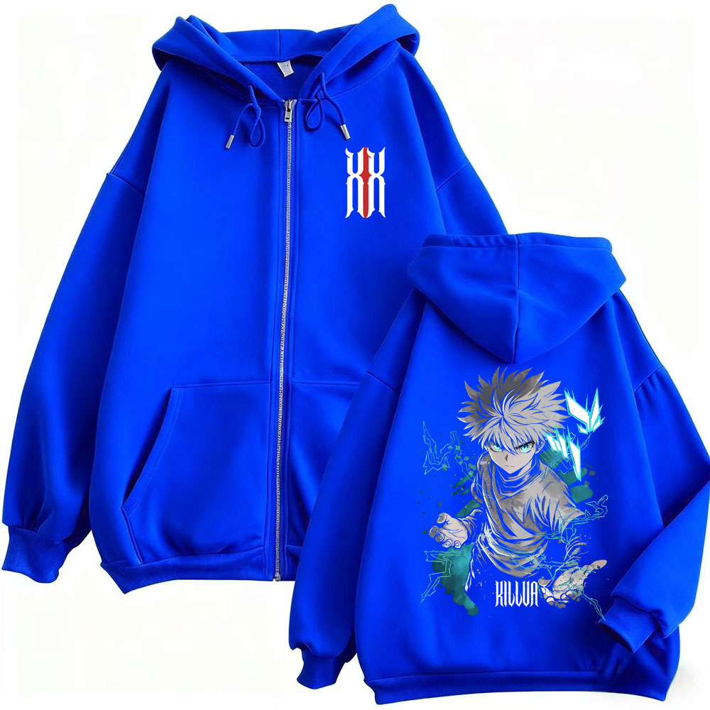 Anime Hunter X Hunter Killua Z - Anime Merch Hoodie ulasan dan harga