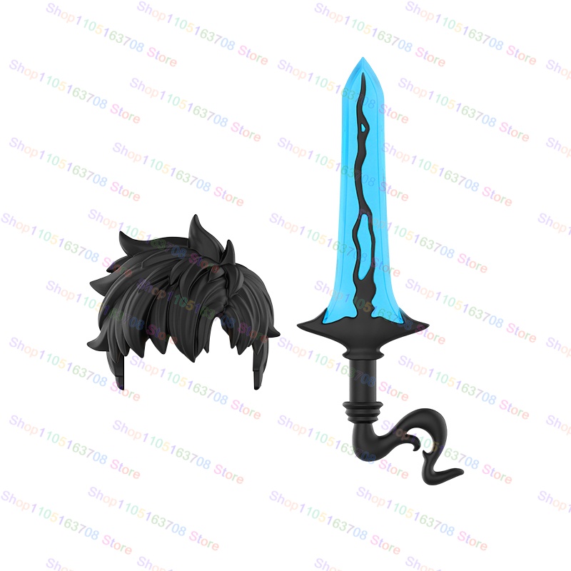 Mainan Blok Susun Figur Aksi M - Anime Merchandise Solo Leveling ulasan dan harga