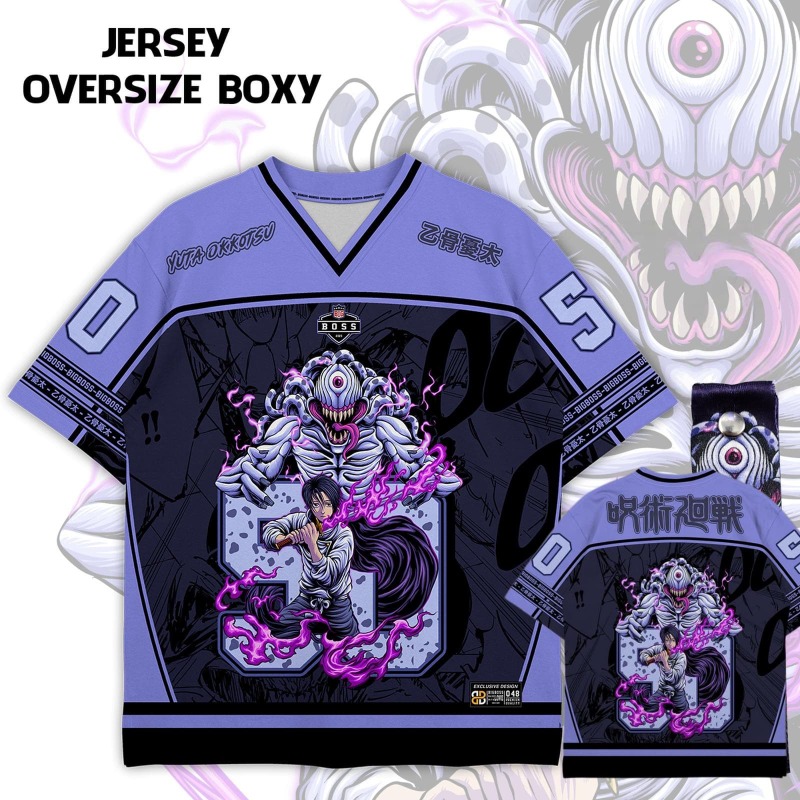 Kaos Jersey Print Anime Jujuts - Anime Merchandise Women ulasan dan harga