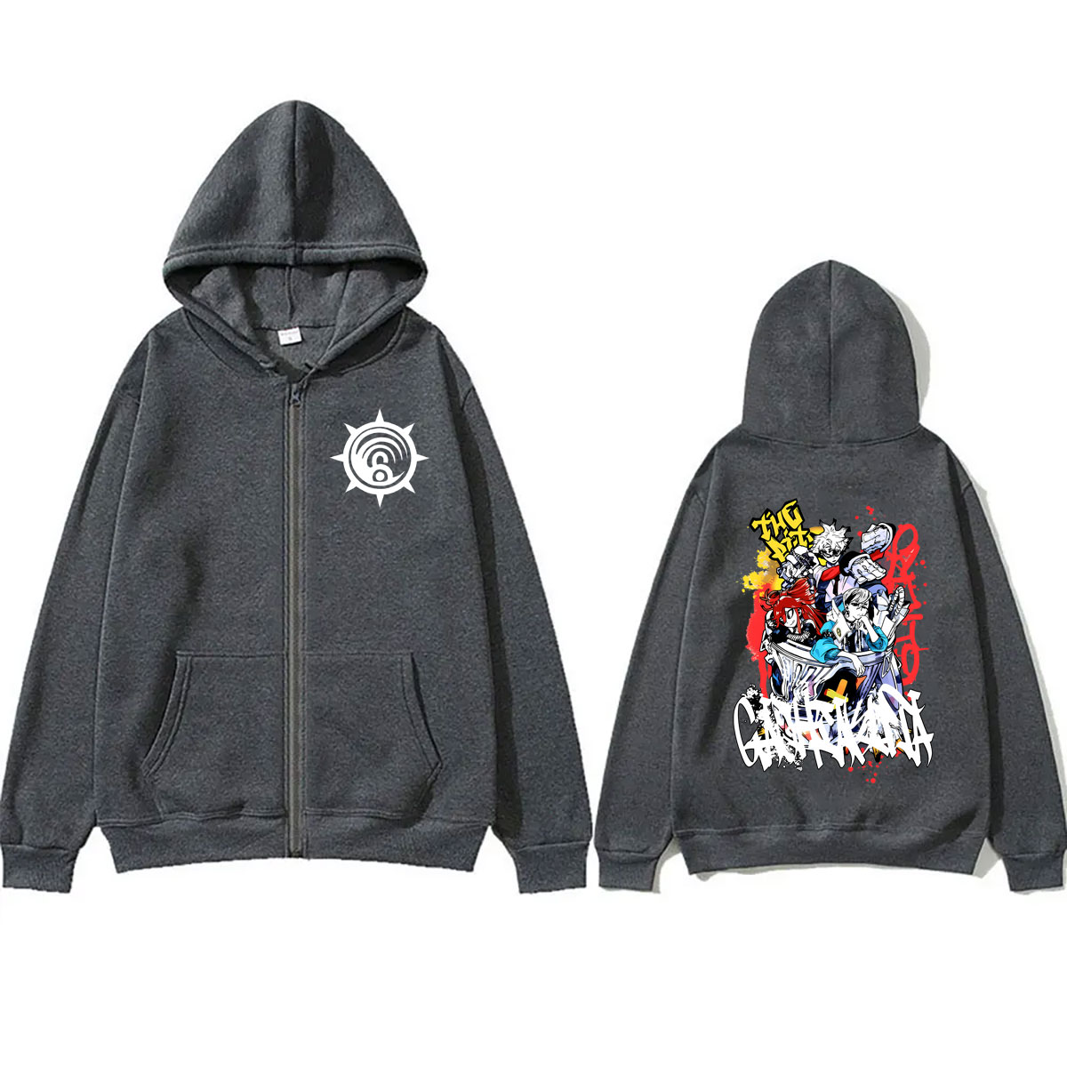 Hoodie Zipper Anime Gachiakuta - Anime Merch Hoodie ulasan dan harga