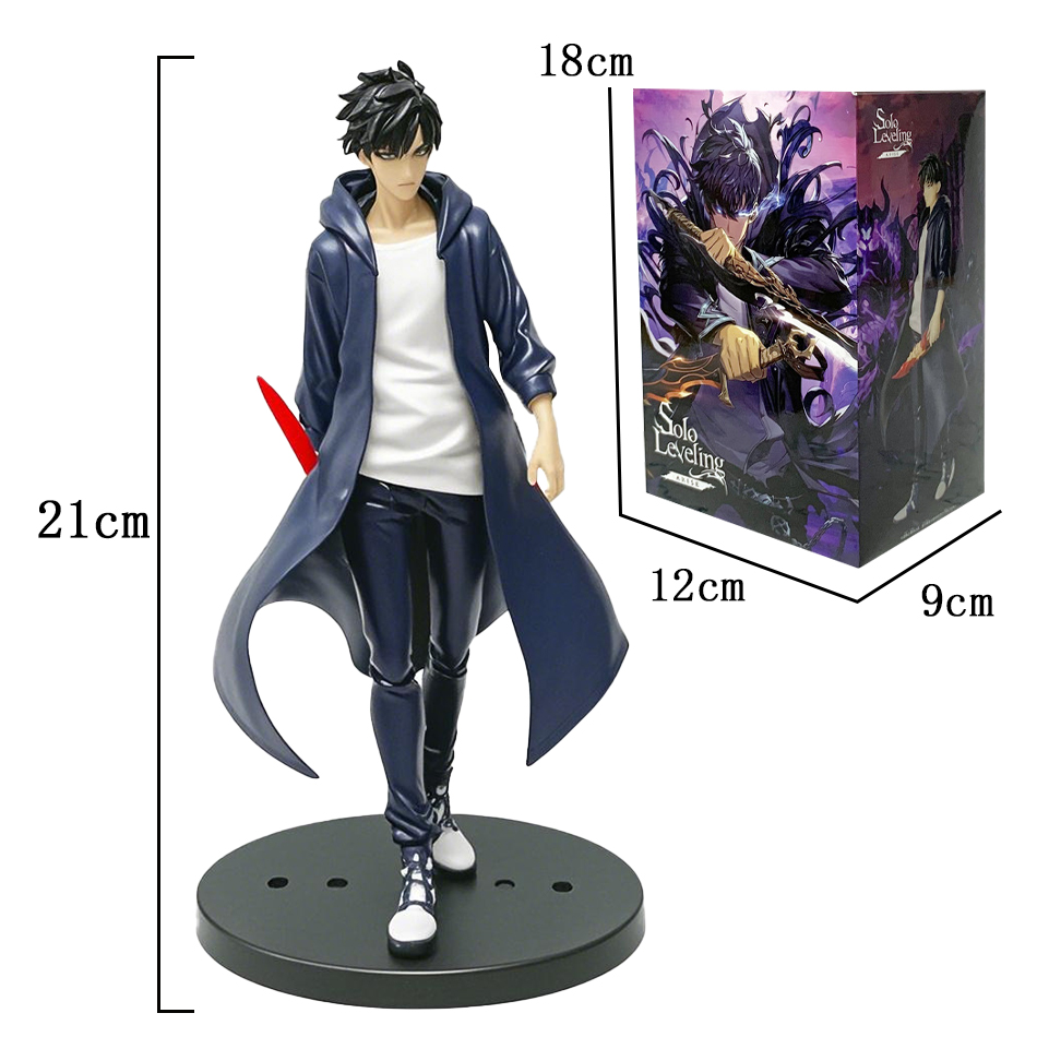 18cmQ Tersedia Figur Solos Lev - Anime Merchandise Solo Leveling ulasan dan harga