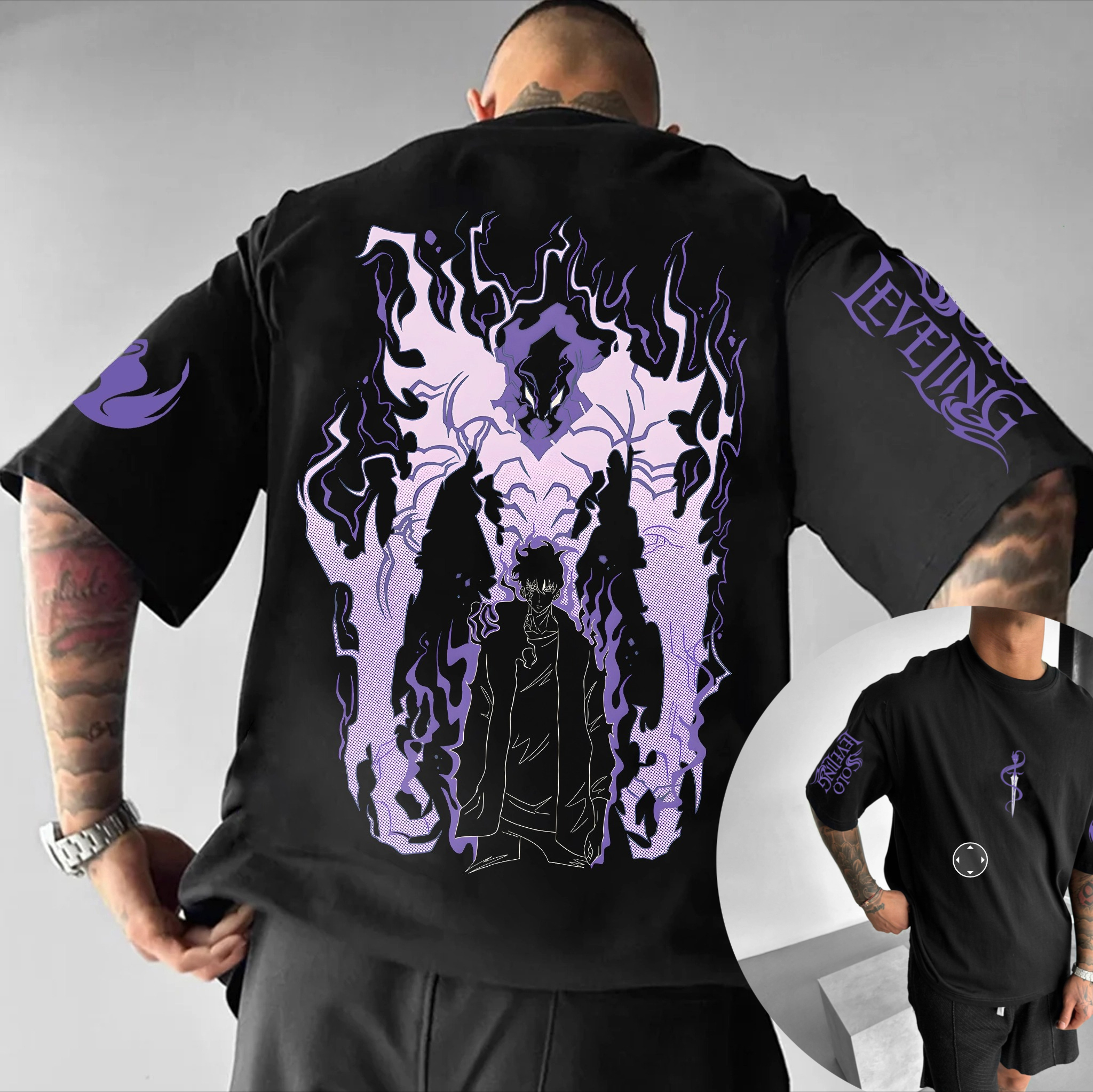 Solo Leveling Kaus Longgar Kas - Anime Merchandise Solo Leveling ulasan dan harga