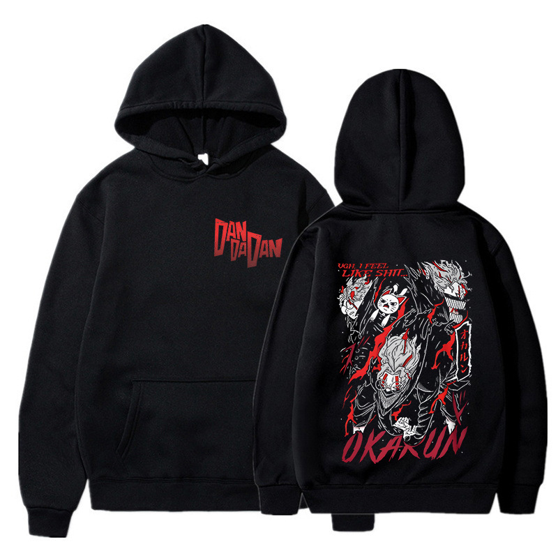 Hoodie Grafis Dandadan Ayase M - Anime Merch Hoodie ulasan dan harga
