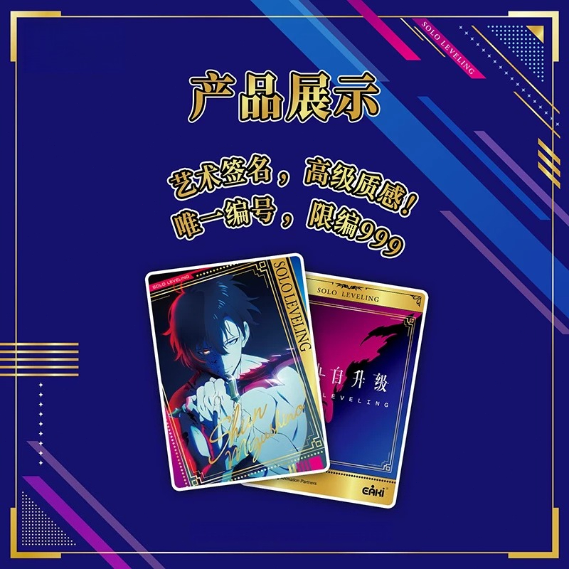 Kartu Koleksi Solo Leveling Ka - Anime Merchandise Solo Leveling ulasan dan harga