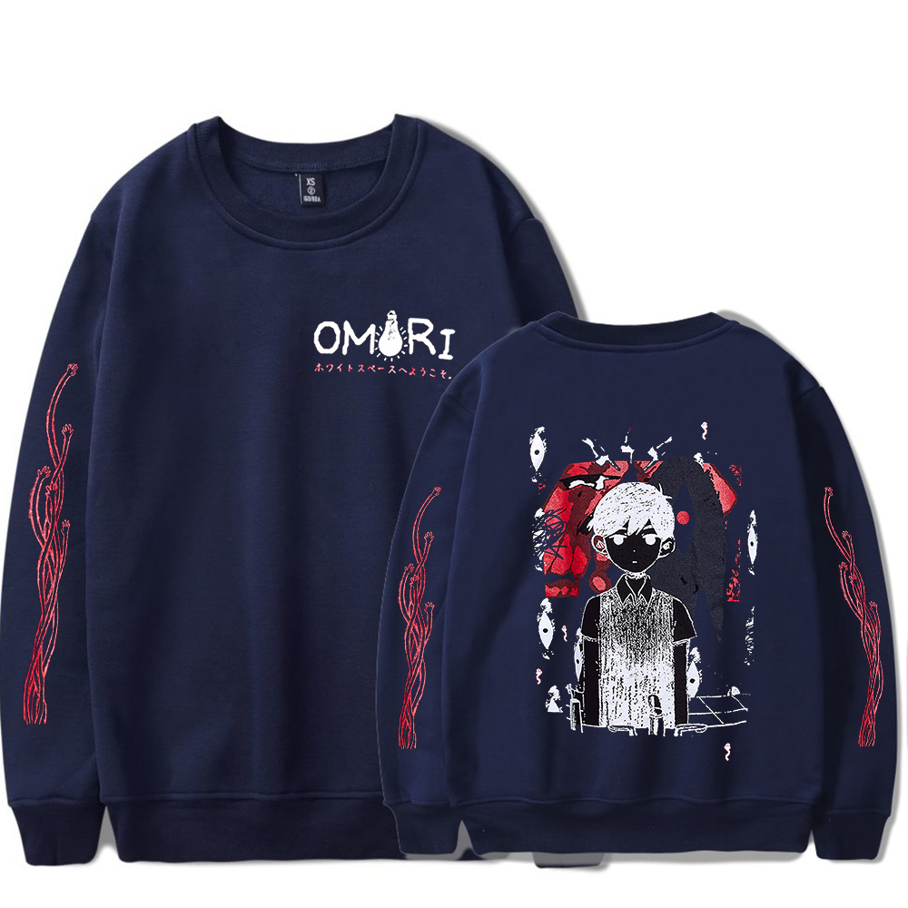2023 Omori Red Space Crew Neck - Anime Merch Hoodie ulasan dan harga