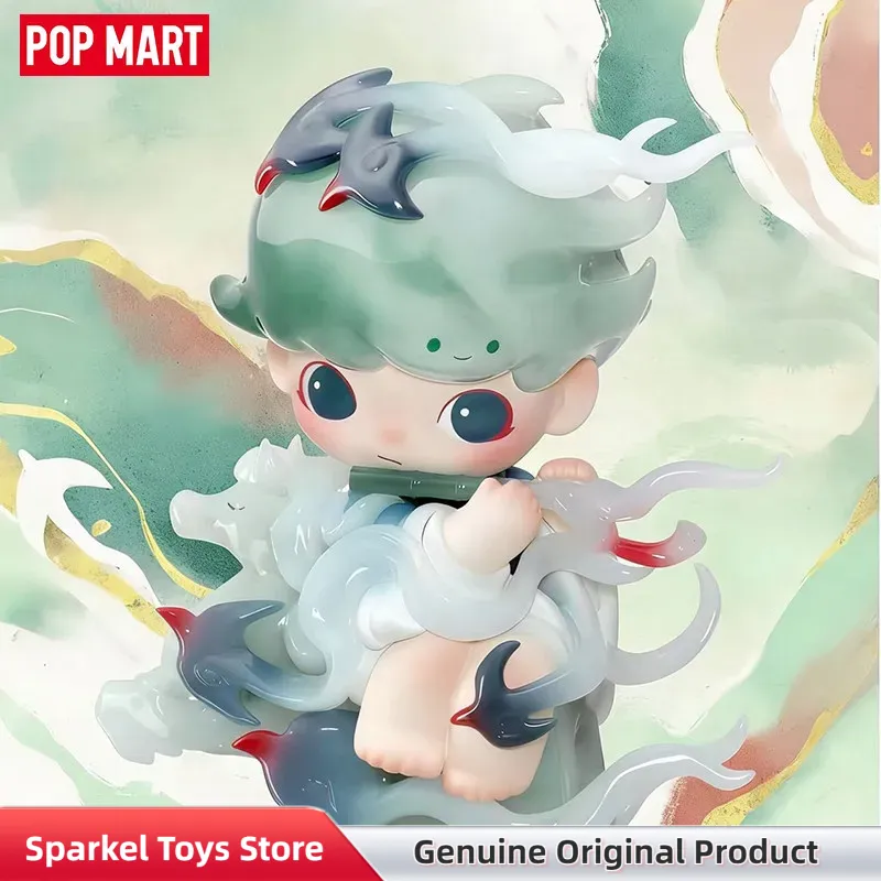 POPMART Asli Seri Golden Gallo - Anime Merchandise Box ulasan dan harga