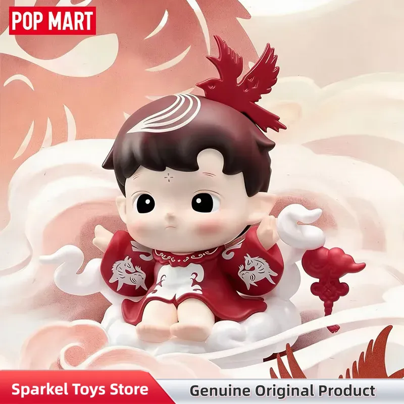 POPMART Asli Seri Golden Gallo - Anime Merchandise Box ulasan dan harga