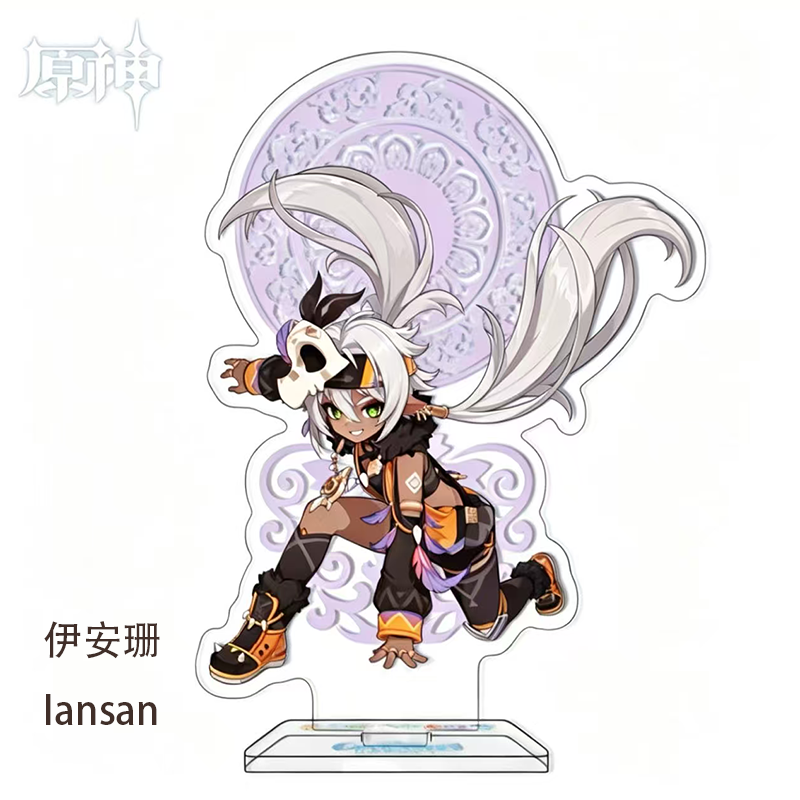 Genshin Impact Acrylic Stand F - Anime Cosplay Merchandise ulasan dan harga