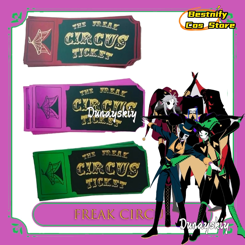 Kartu Tiket BFreak Circus Mera - Anime Merchandise Women ulasan dan harga