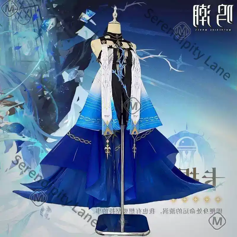 Pakaian Cosplay Wuthering Wave - Anime Merchandise Women ulasan dan harga