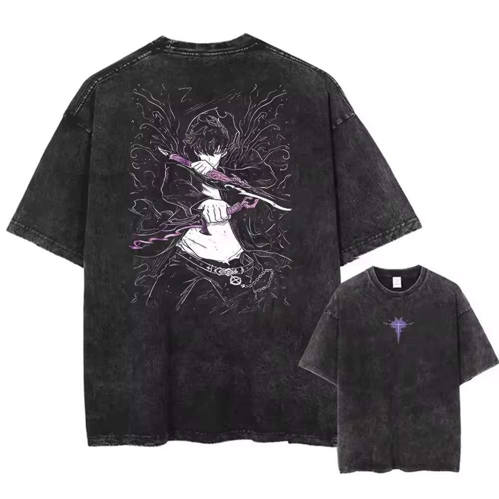 Kaos Anime Solo Leveling Grafi - Anime Merchandise Solo Leveling ulasan dan harga