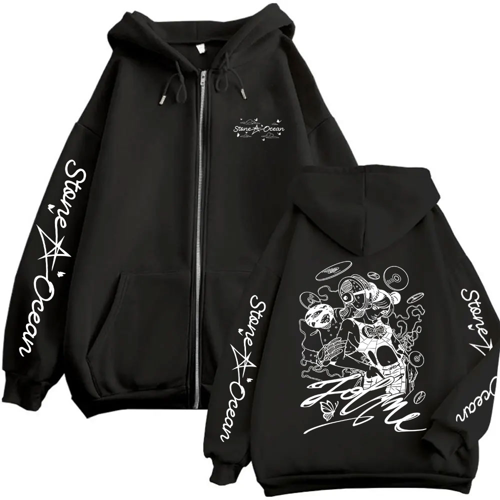 Anime Jojo Bizarre Adventure J - Anime Merch Hoodie ulasan dan harga