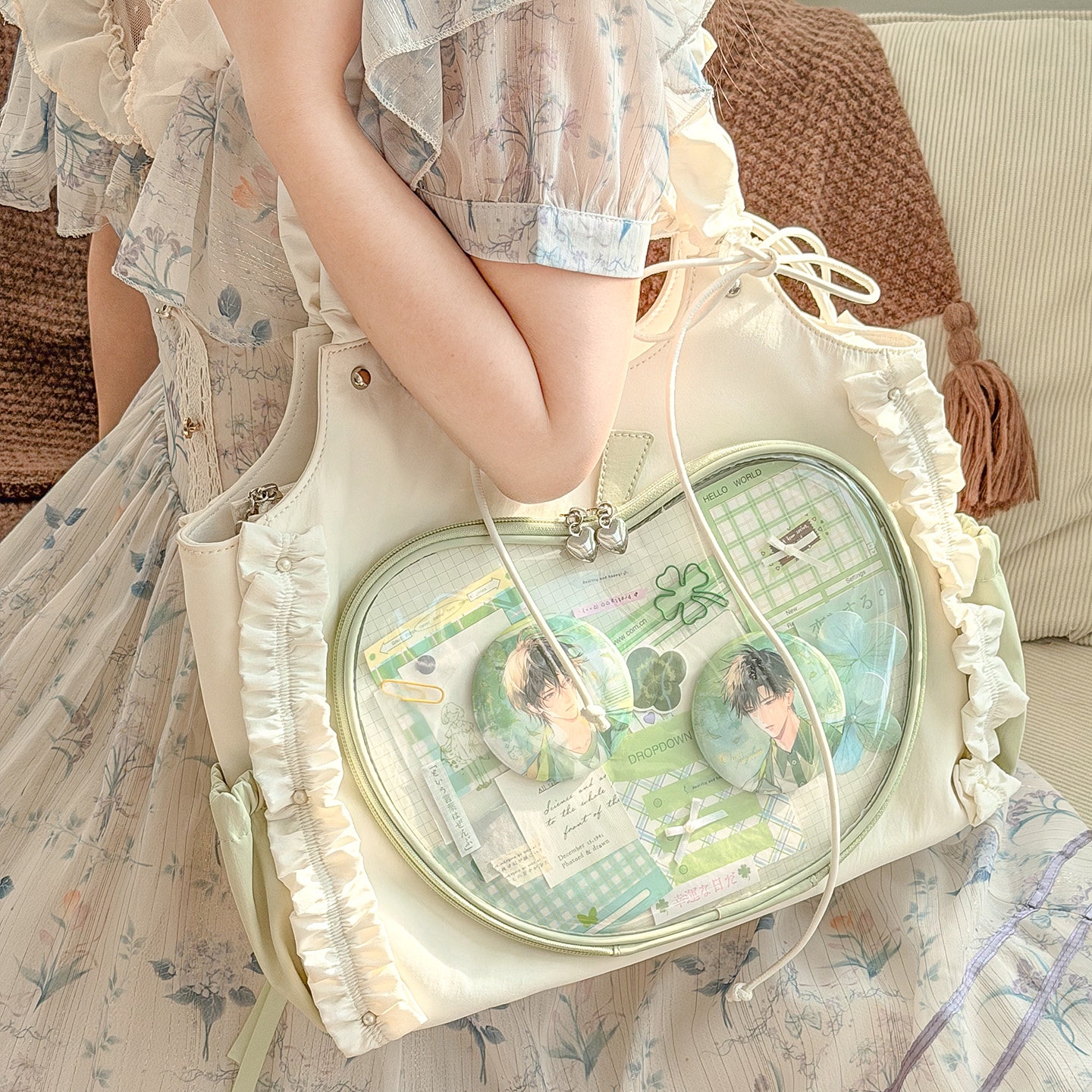 Tas Itabag Kapasitas Besar Asl - Anime Merchandise Women ulasan dan harga