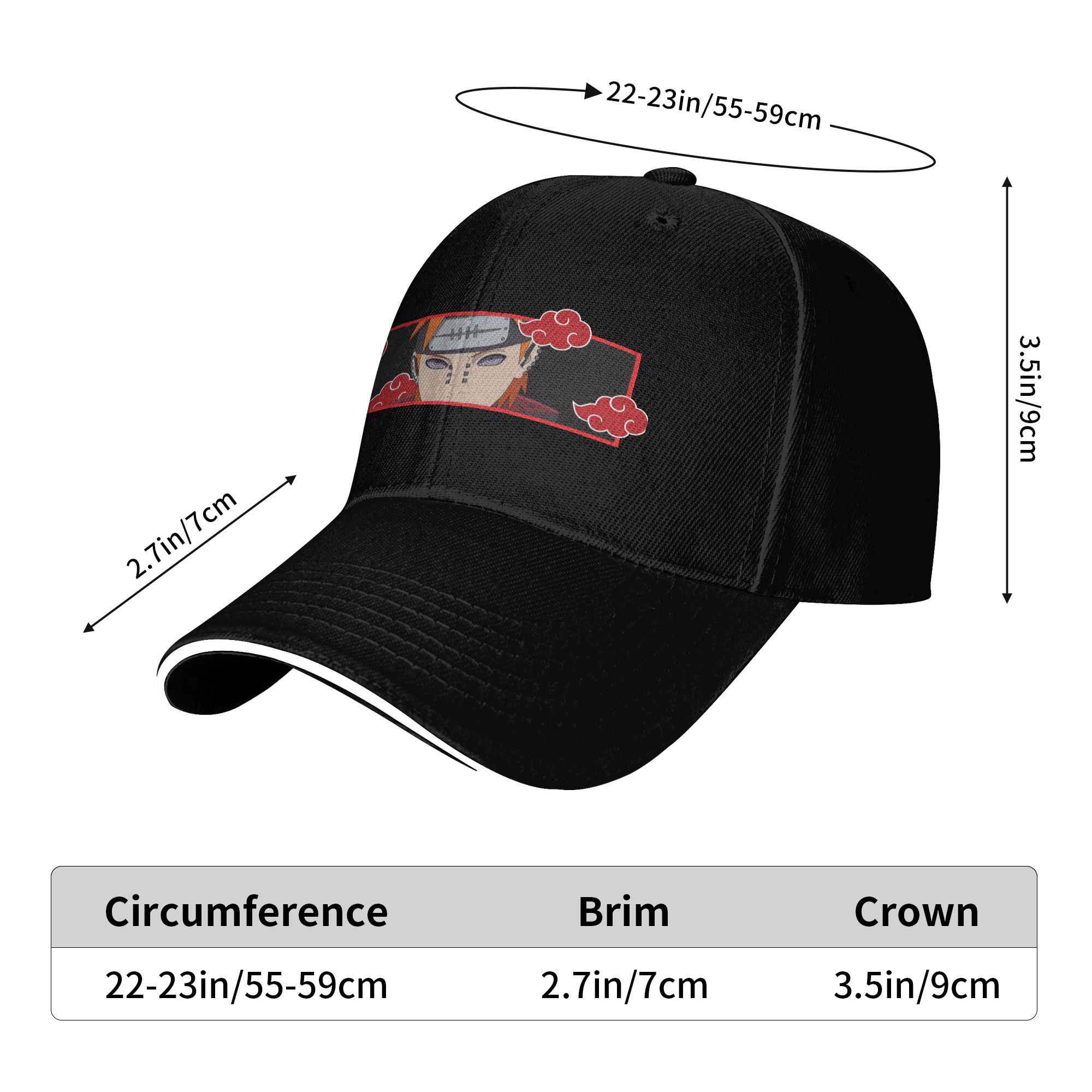 Topi Bisbol Pain Nagato Mercha - Unique Anime Merchandise ulasan dan harga