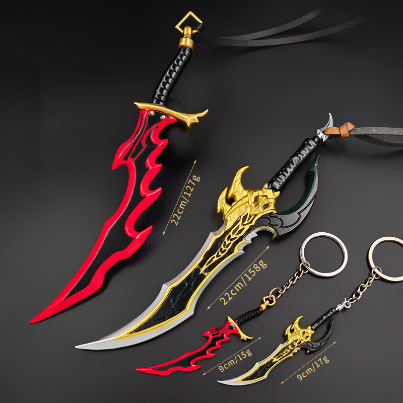 Gantungan Kunci Pedang Mainan  - Anime Merchandise Solo Leveling ulasan dan harga