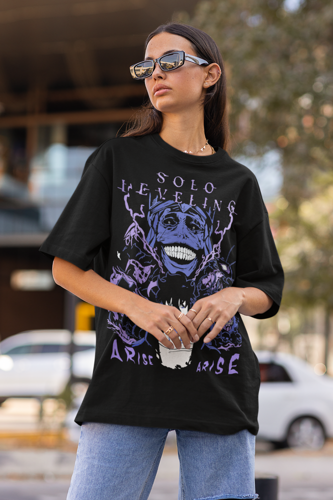 Solo Leveling T-Shirt Anime Ma - Anime Merchandise Solo Leveling ulasan dan harga