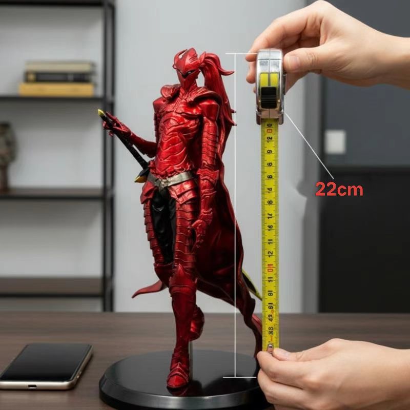 Blood-Red Knight Igris GK Figu - Anime Merchandise Solo Leveling ulasan dan harga