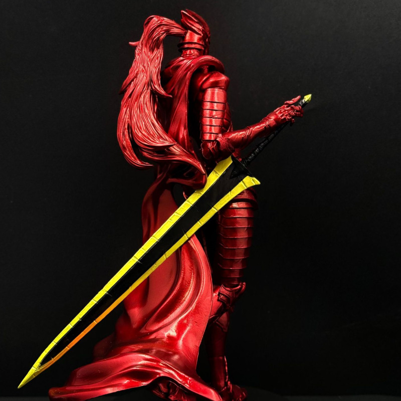 Blood-Red Knight Igris GK Figu - Anime Merchandise Solo Leveling ulasan dan harga