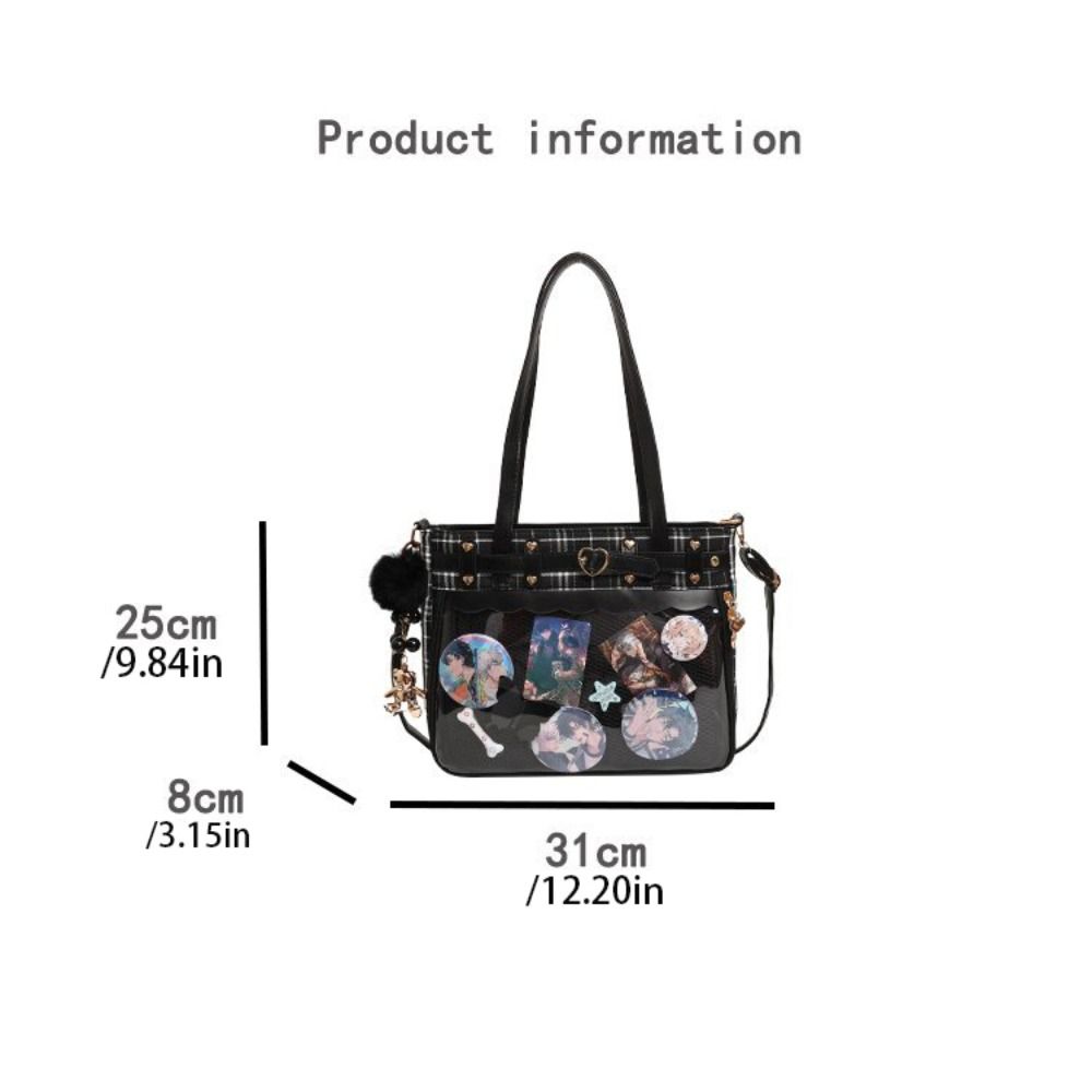 Y2K Kartun Anime Itabag Lattic - Anime Merchandise Women ulasan dan harga