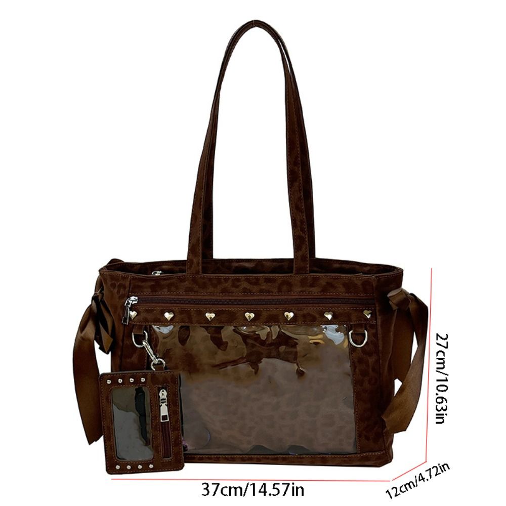 Tas Selempang Transparan PVC H - Anime Merchandise Women ulasan dan harga
