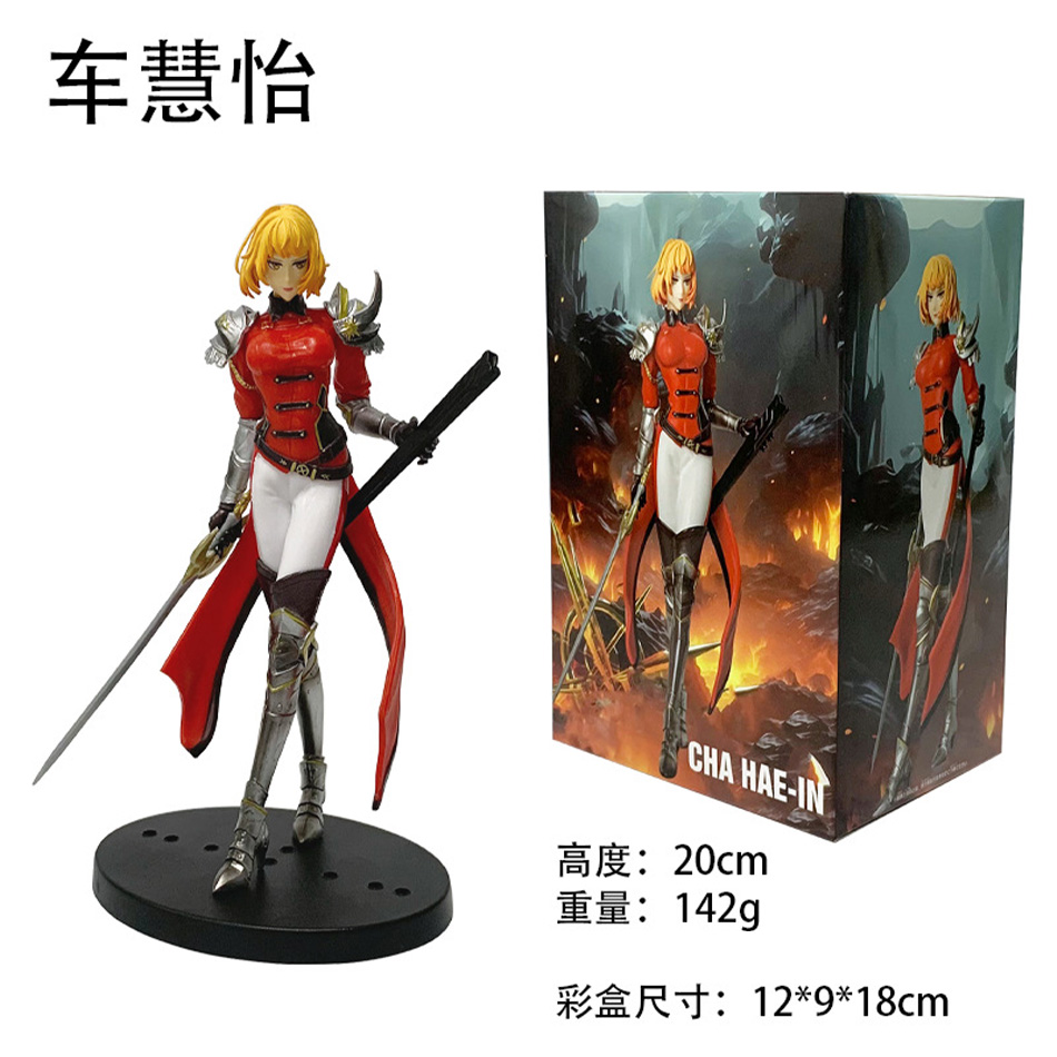 Figur Cha Hae-in Action Figure - Anime Merchandise Solo Leveling ulasan dan harga