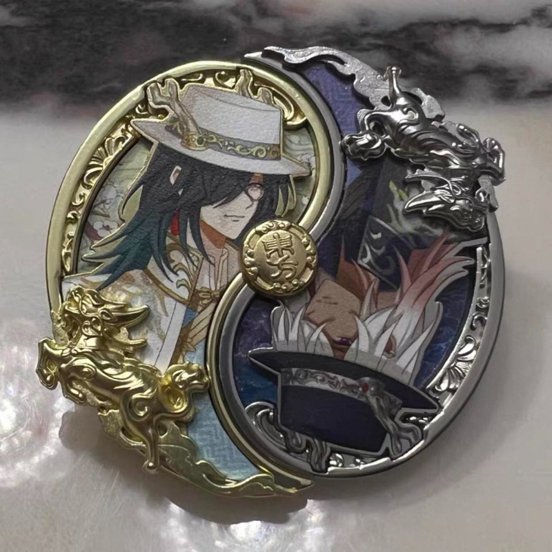 Set Pin Enamel Logam Identity  - Anime Merchandise Women ulasan dan harga