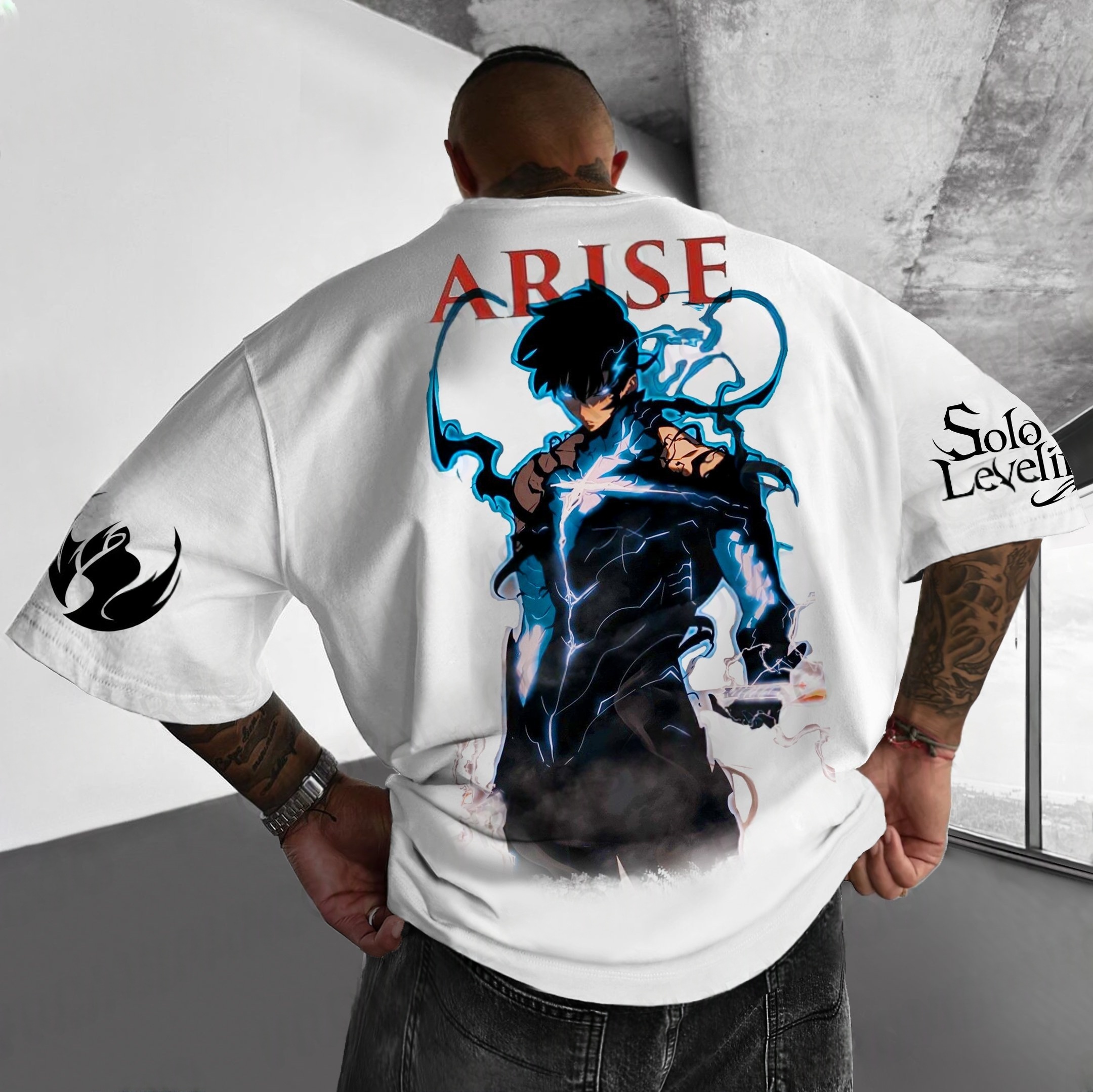 Kaus Anime Berlisensi Solo Lev - Anime Merchandise Solo Leveling ulasan dan harga