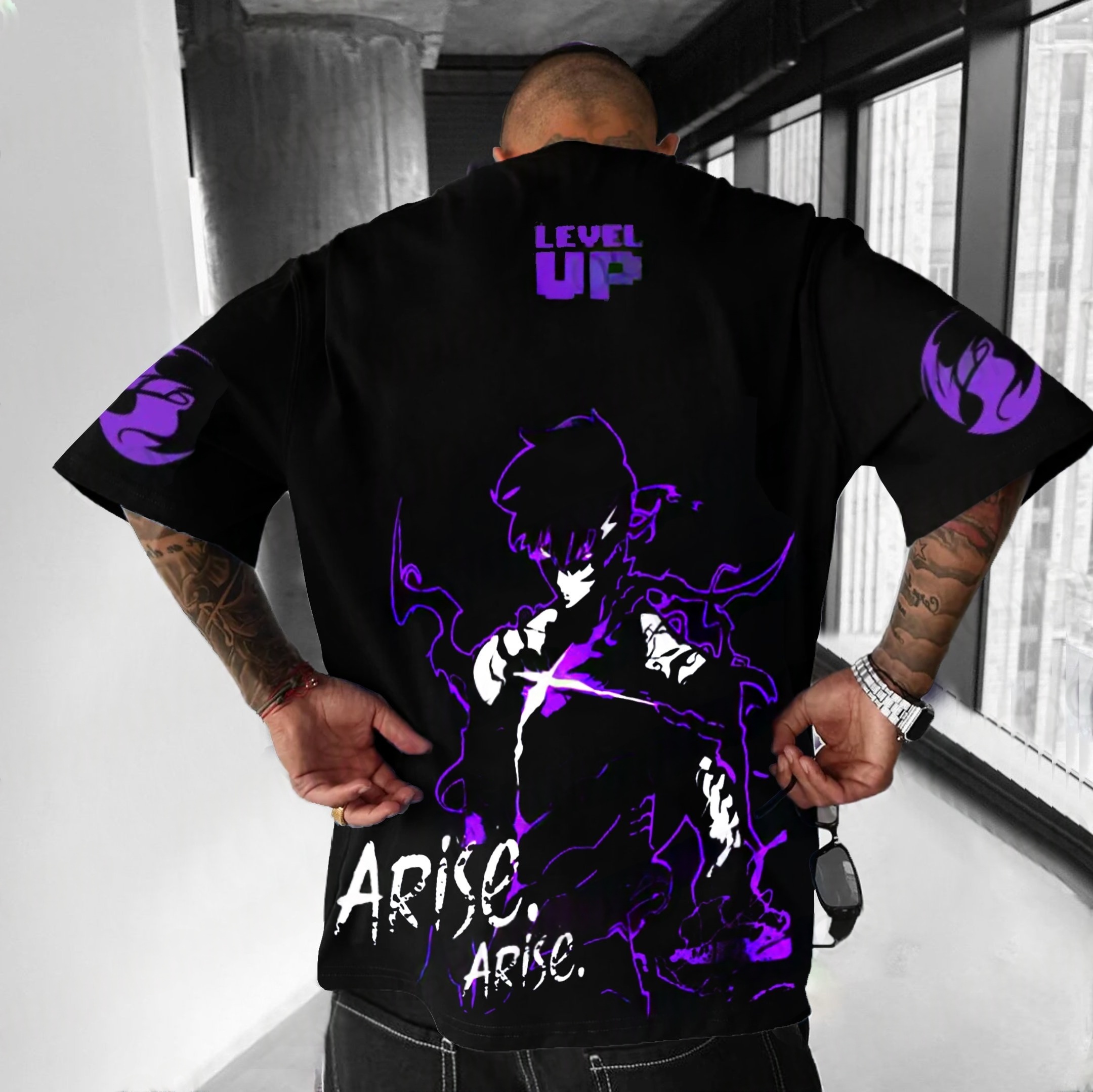 Kaus Anime Berlisensi Solo Lev - Anime Merchandise Solo Leveling ulasan dan harga