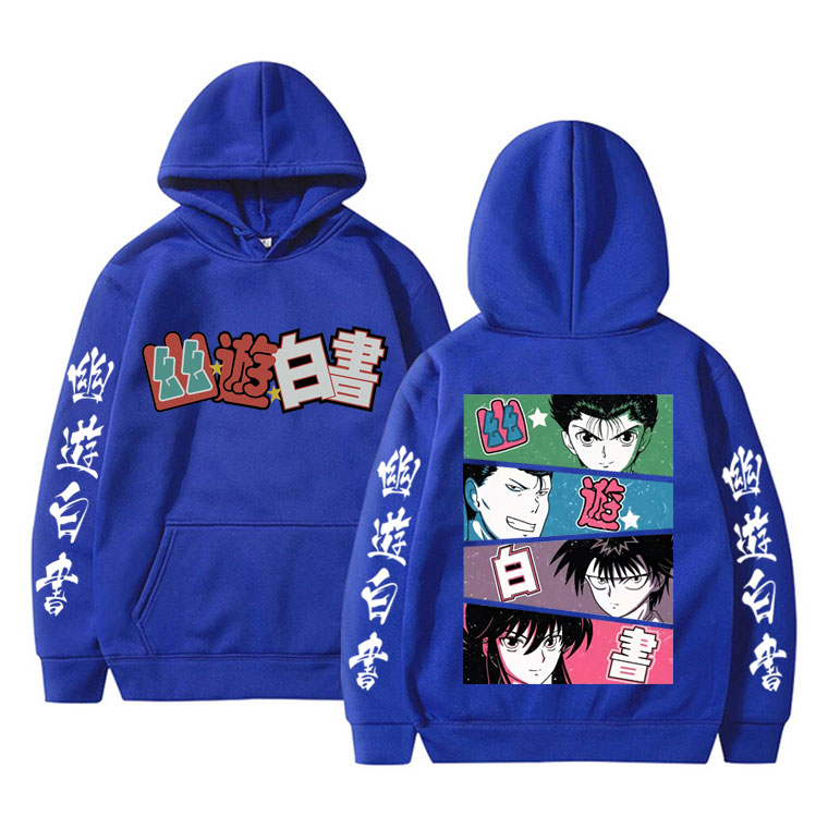 Hoodie Merchandise Anime YuYu  - Anime Merch Hoodie ulasan dan harga