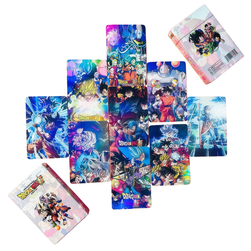50pcs Kartu Holografik Dragon  - Anime Merchandise Box ulasan dan harga